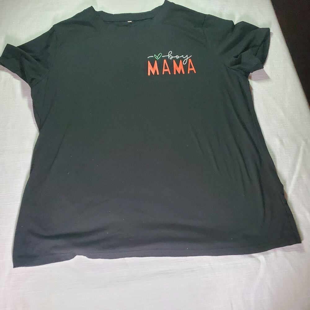 Gray Women's T-Shirt Size XL Short Sleeve Casual Round Neck Solid Basic Top